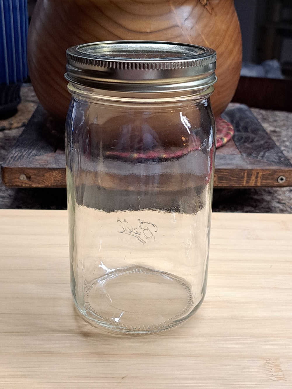 Tall Glass Ball Jar